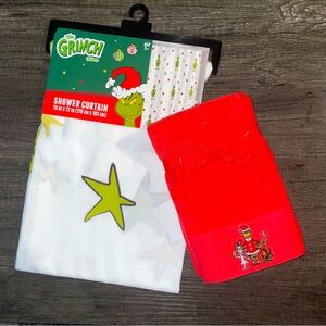 ♥️⭐️ THE GRINCH DR. SEUSS BATHROOM BUNDLE ⭐️♥️